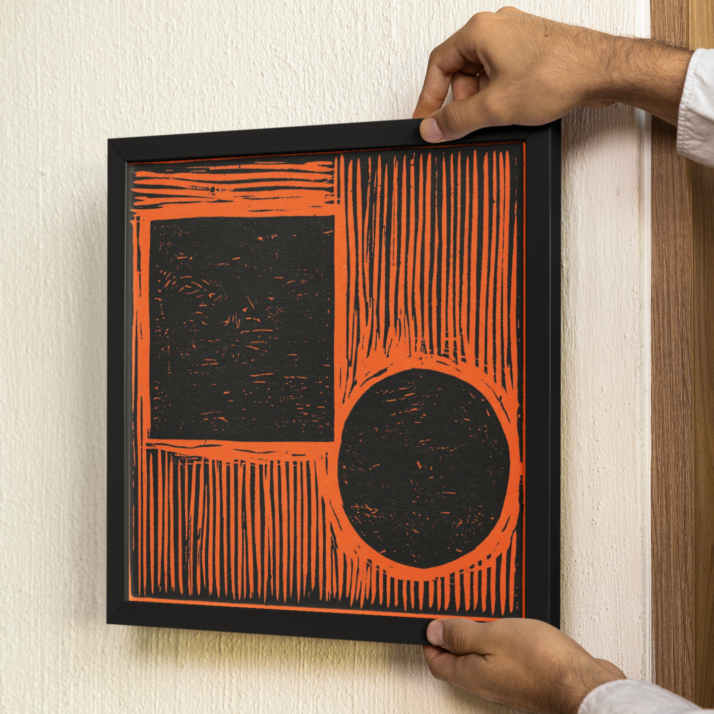 Signal 1111 - Supportive Geometric Wall Art