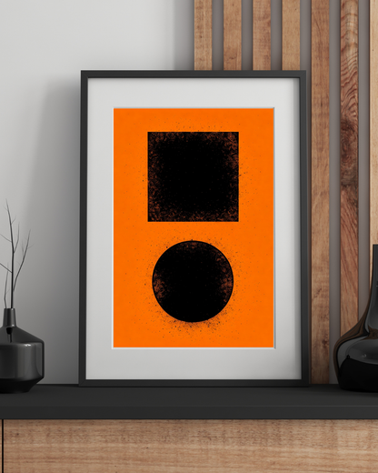 Signal 17 - Anchored Abstract Organization Poster