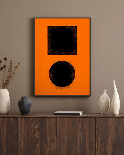 Signal 17 - Anchored Abstract Organization Poster