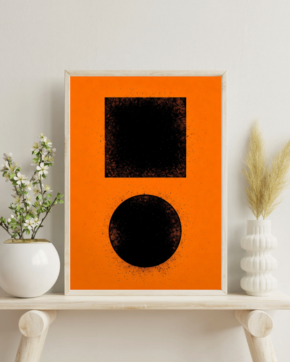 Signal 17 - Anchored Abstract Organization Poster