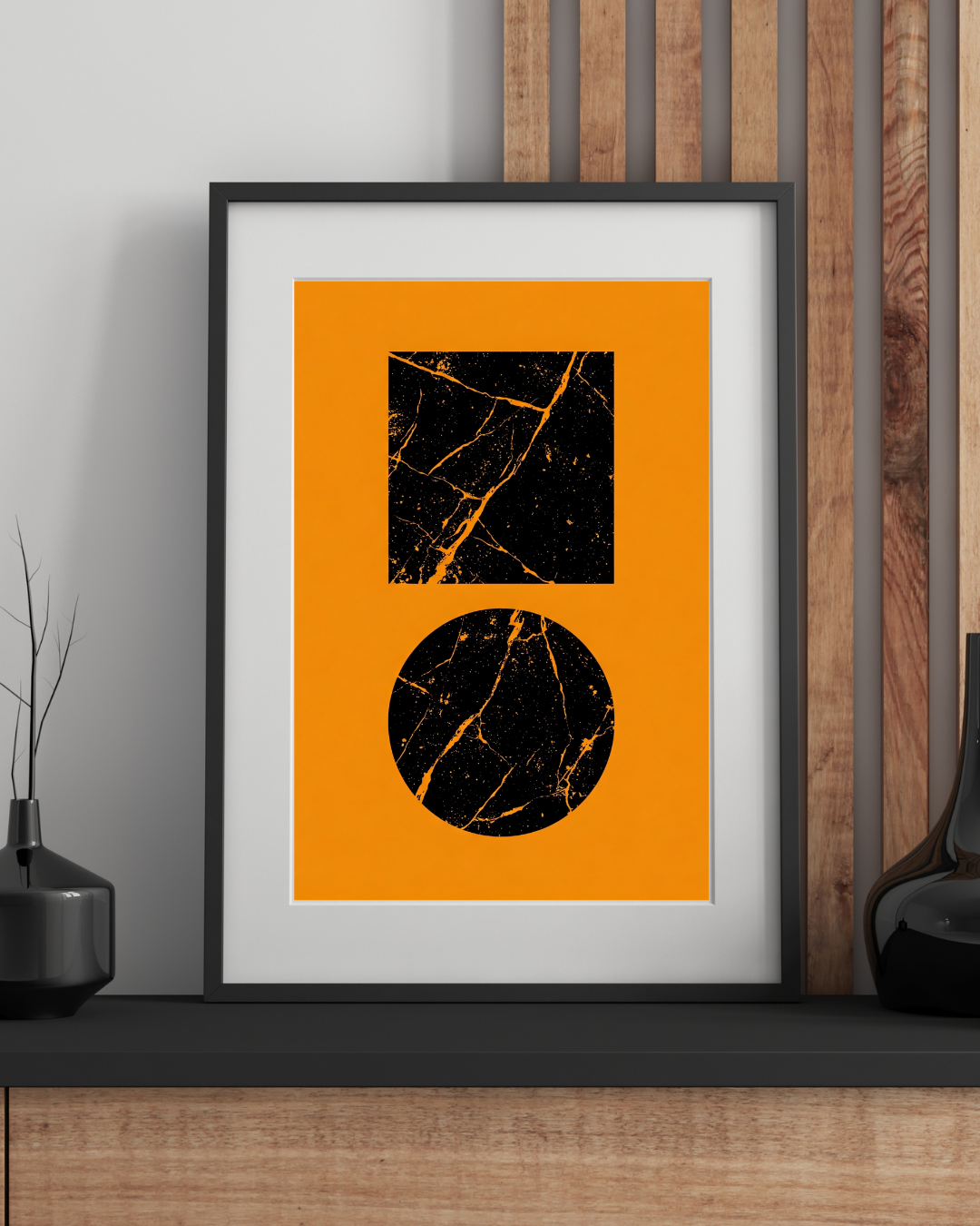 Signal 22 - Structured Home Office Art