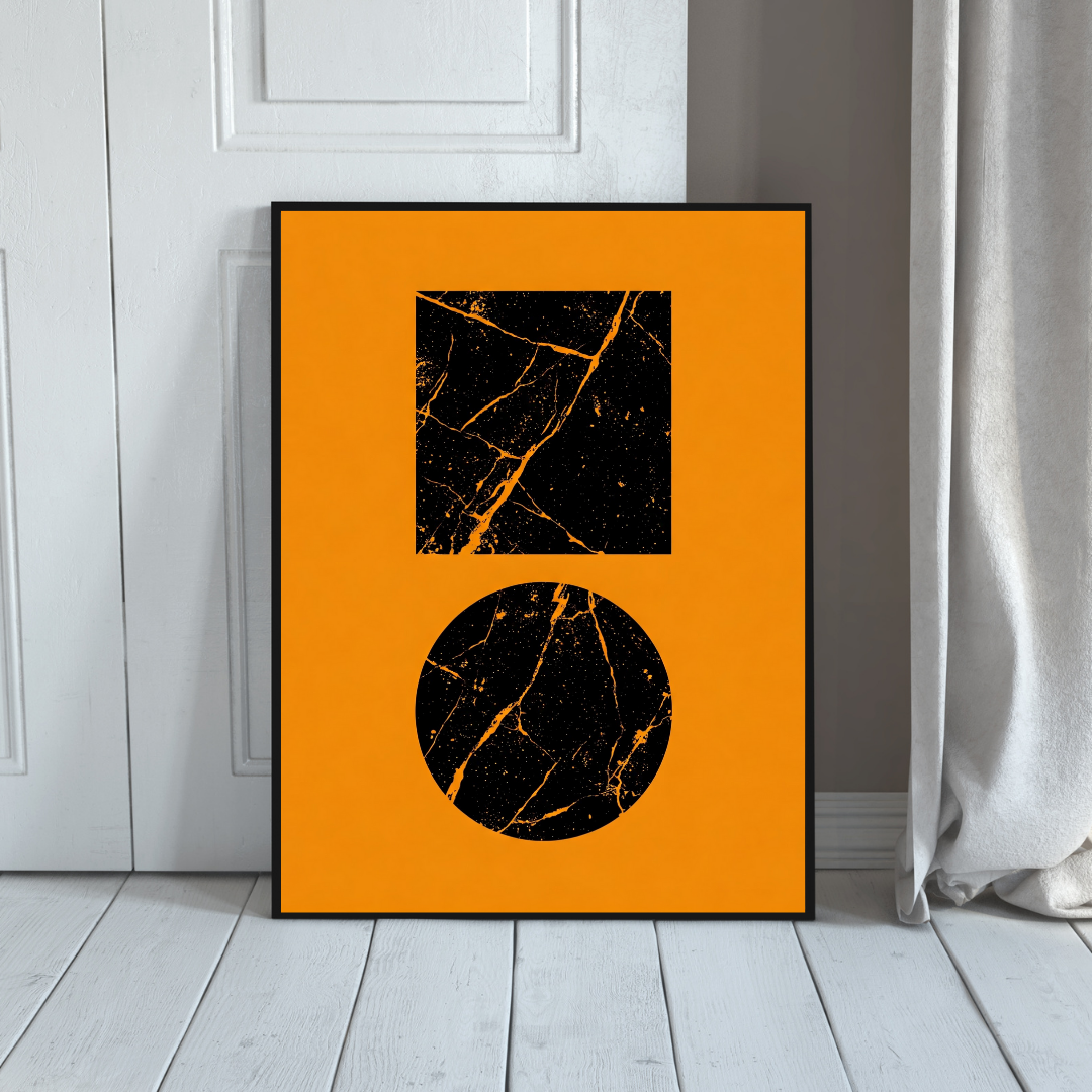 Signal 22 - Structured Home Office Art