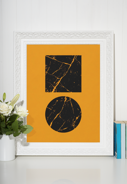 Signal 22 - Structured Home Office Art