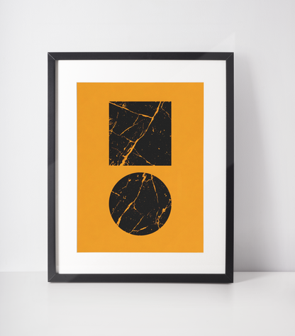Signal 22 - Structured Home Office Art