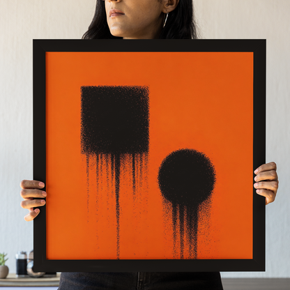 No Human Is Illegal — Immigration Justice Print (Signal 609)