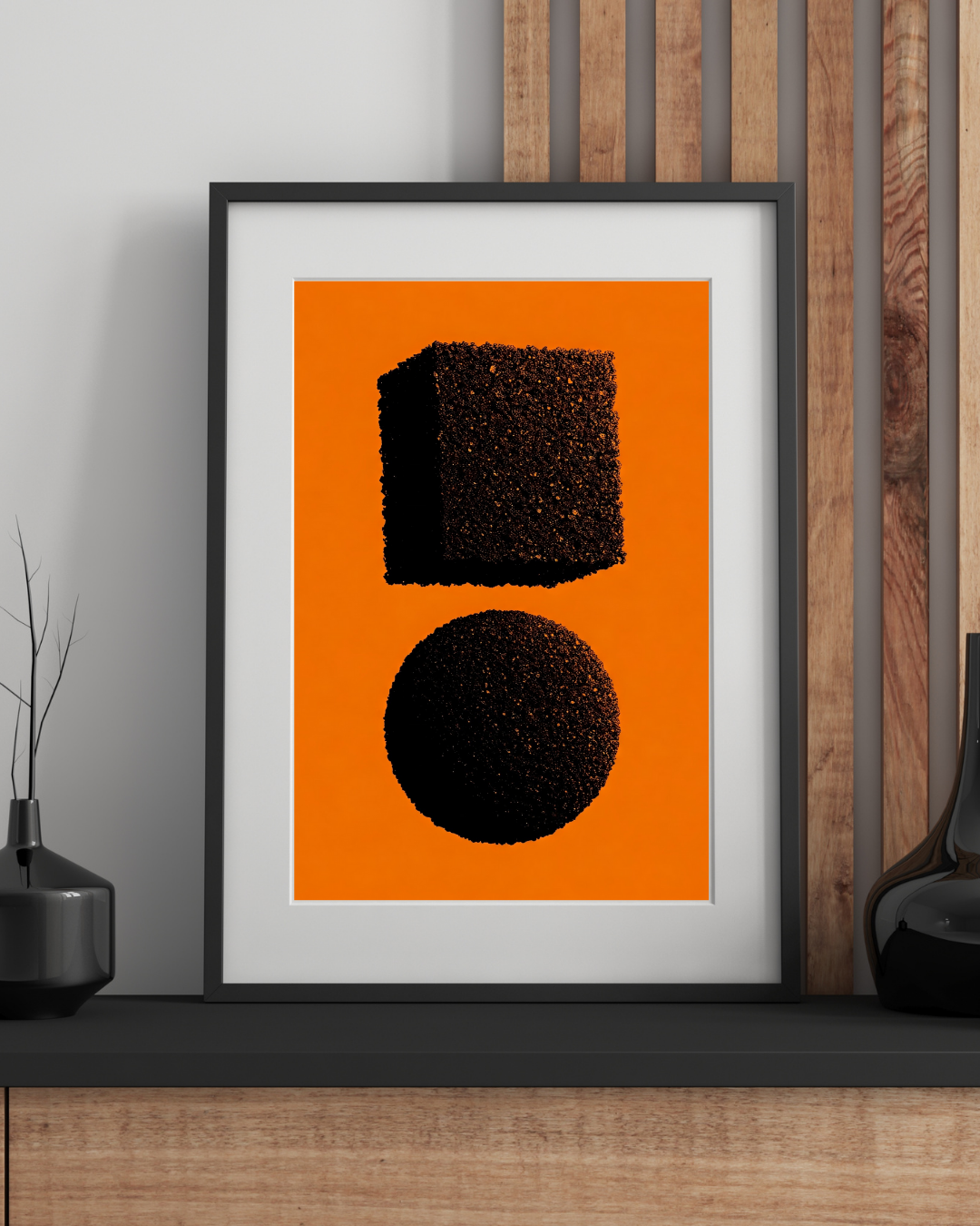 Signal 9 - Hopeful Abstract Political Art