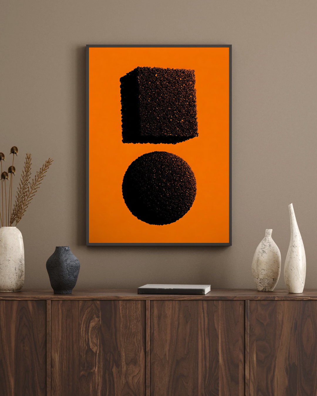 Signal 9 - Hopeful Abstract Political Art