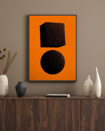 Signal 9 - Hopeful Abstract Political Art